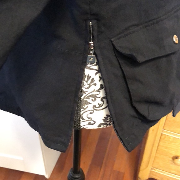 Jamie Sadock Black Jacket with Metal details Size L - Picture 8 of 14